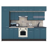 Bucatarie BIGMAR 290 4A2 Wenge / Decor 0244